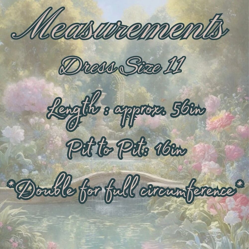 Blondie Nites Junior 11 Metallic Gold Blue Floral Fairycore Ball Gown Prom Dress - Picture 9 of 16